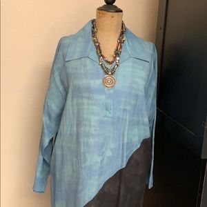 Gorgeous Mara Hoffman Maxi Linen Shirt Dress-NWT